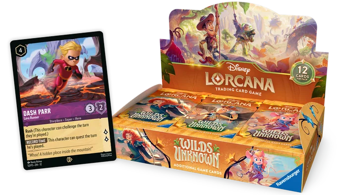 Wilds Unknown Booster Display